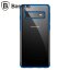 Силиконовый TPU чехол Baseus Shining для Samsung Galaxy S10 (голубой)