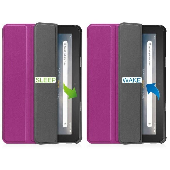 Планшетный чехол для Amazon Fire 7 (2022) (фиолетовый)