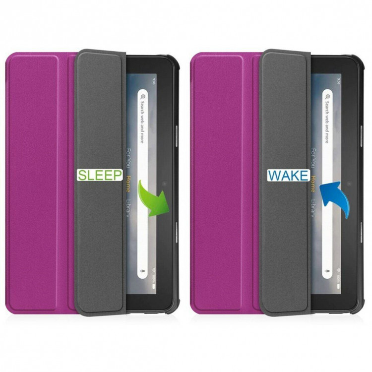 Планшетный чехол для Amazon Fire 7 (2022) (фиолетовый)