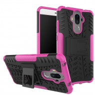 Чехол Hybrid Armor для Huawei Mate 9 (черный + розовый)