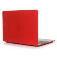 Пластиковый чехол для Apple Macbook 12 (красный)