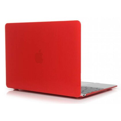 Пластиковый чехол для Apple Macbook 12 (красный)