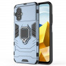 Чехол Armor Ring Holder для Xiaomi Poco M5 4G (темно-синий)