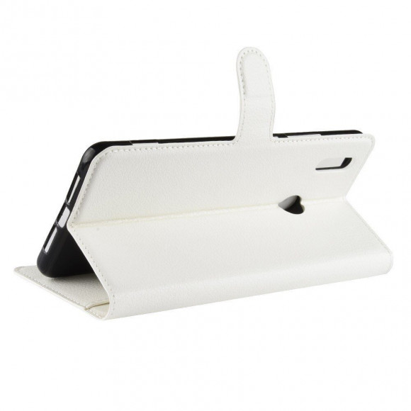 Чехол с визитницей для Huawei Honor Note 10 (белый)