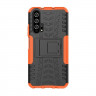 Чехол Hybrid Armor для Huawei nova 5T / Honor 20 Pro / Honor 20 (черный + оранжевый)