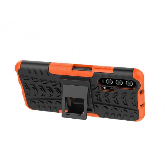 Чехол Hybrid Armor для Huawei nova 5T / Honor 20 Pro / Honor 20 (черный + оранжевый) Чехол Hybrid Armor для Huawei nova 5T / Honor 20 Pro / Honor 20 (черный + оранжевый)