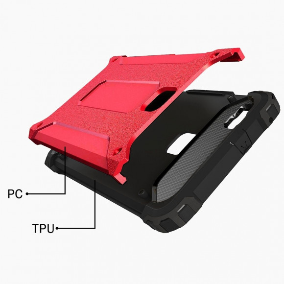 Чехол Armor для Huawei P9 Lite (красный) Чехол Armor для Huawei P9 Lite (красный)
