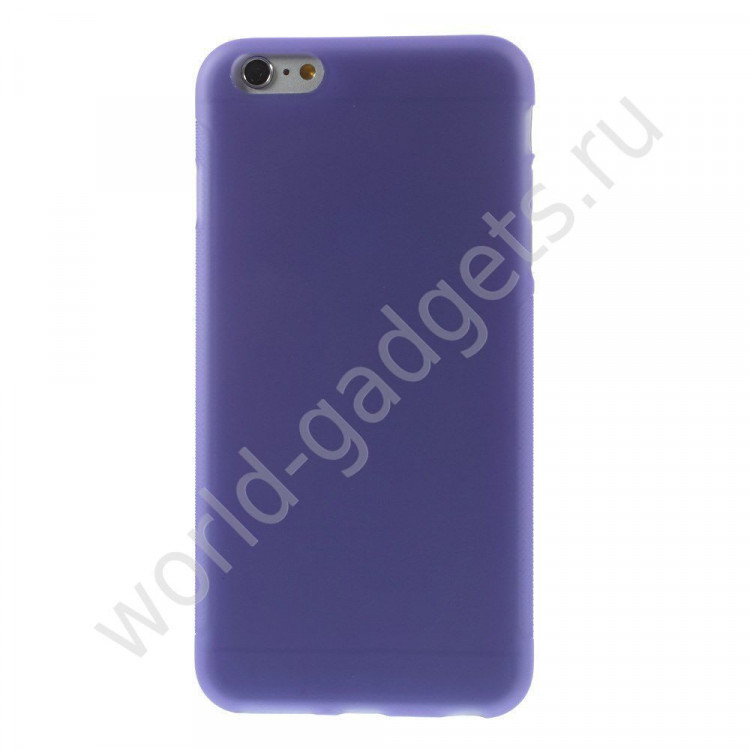 Нескользящий чехол для iPhone 6 Plus (фиолетовый)