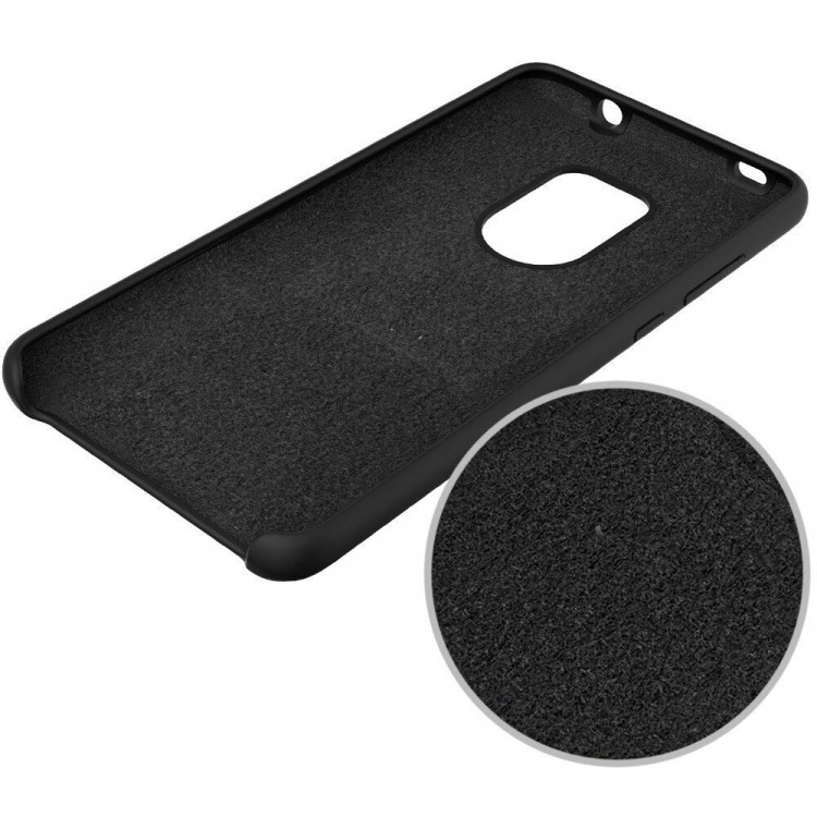 Силиконовый чехол Mobile Shell для Huawei Mate 20 (черный)