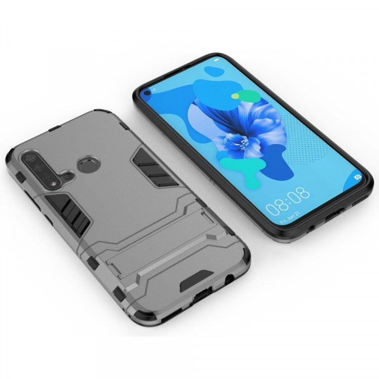 Чехол Duty Armor для Huawei P20 lite (2019) / Huawei nova 5i (серый)
