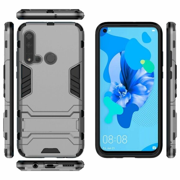 Чехол Duty Armor для Huawei P20 lite (2019) / Huawei nova 5i (серый) Чехол Duty Armor для Huawei P20 lite (2019) / Huawei nova 5i (серый)
