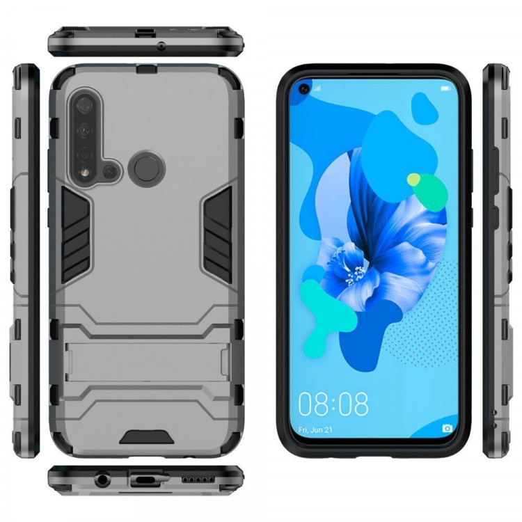Чехол Duty Armor для Huawei P20 lite (2019) / Huawei nova 5i (серый)