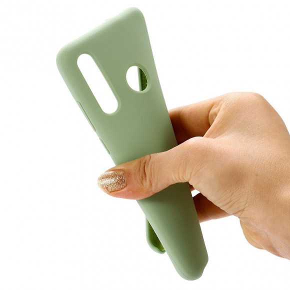 Силиконовый чехол Mobile Shell для Huawei P Smart Z / Honor 9X (STK-LX1) (темно-зеленый)