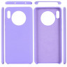 Силиконовый чехол Mobile Shell для Huawei Mate 30 (фиолетовый)