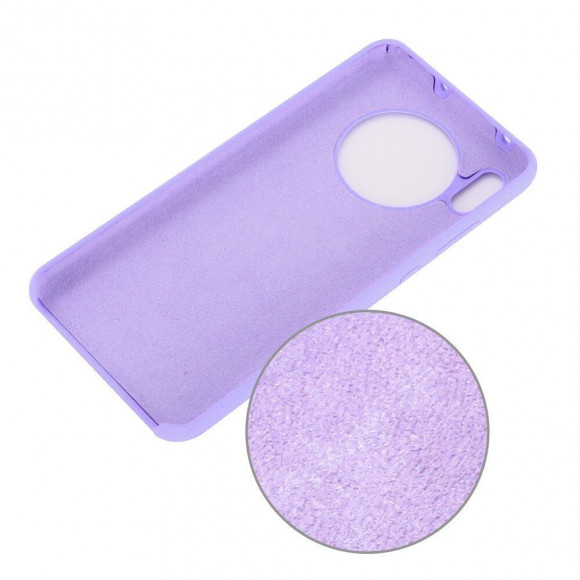 Силиконовый чехол Mobile Shell для Huawei Mate 30 (фиолетовый) Силиконовый чехол Mobile Shell для Huawei Mate 30 (фиолетовый)