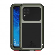 Гибридный чехол LOVE MEI для Huawei P40 lite (темно-зеленый) Гибридный чехол LOVE MEI для Huawei P40 lite (темно-зеленый)