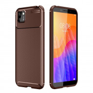 Чехол-накладка Resistant Carbon для Huawei Y5p / Honor 9S  (коричневый) Чехол-накладка Resistant Carbon для Huawei Y5p / Honor 9S  (коричневый)