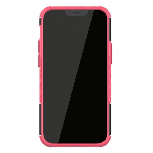 Чехол Hybrid Armor для iPhone 12 mini (черный + розовый) Чехол Hybrid Armor для iPhone 12 mini (черный + розовый)