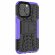 Чехол Hybrid Armor для iPhone 13 Pro (черный + фиолетовый)