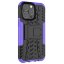 Чехол Hybrid Armor для iPhone 13 Pro (черный + фиолетовый)