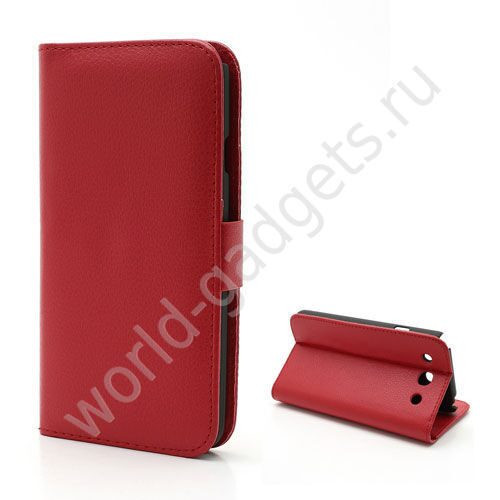 Горизонтальный чехол для LG Optimus G Pro (красный)