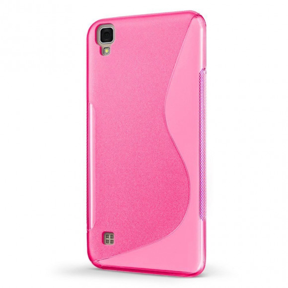 Нескользящий чехол для LG X Style K200DS (малиновый) Нескользящий чехол для LG X Style K200DS (малиновый)