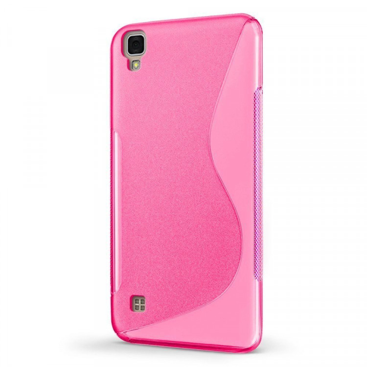 Нескользящий чехол для LG X Style K200DS (малиновый)