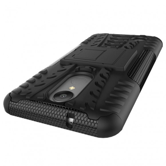 Чехол Hybrid Armor для LG K8 (2017) X300 / M200N (черный)