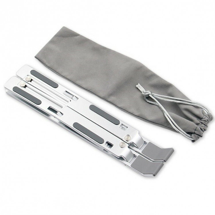 Портативная подставка для ноутбука и MacBook от 10 до 15,6 дюймов (серебряный)