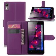 Чехол с визитницей для Lenovo Vibe Shot (фиолетовый) Чехол с визитницей для Lenovo Vibe Shot (фиолетовый)