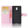 Чехол с визитницей для Nokia 3 (розовый)