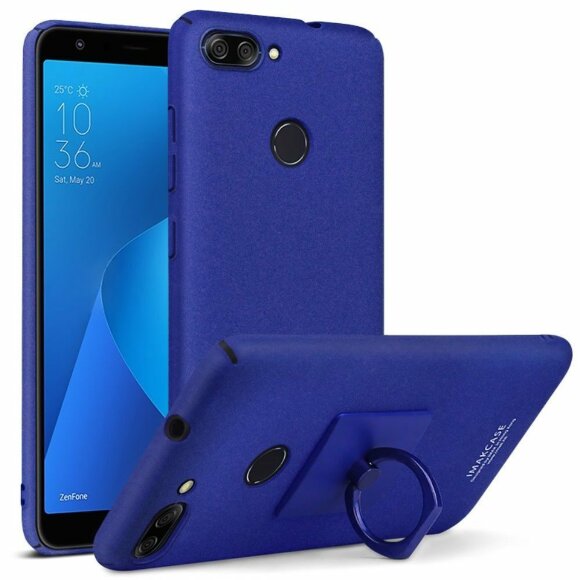 Чехол iMak Finger для Asus ZenFone Max Plus (M1) ZB570TL (голубой)