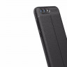 Чехол-накладка Litchi Grain для Asus Zenfone 4 ZE554KL (черный)