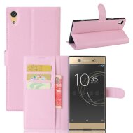 Чехол с визитницей для Sony Xperia XA1 Ultra (розовый) Чехол с визитницей для Sony Xperia XA1 Ultra (розовый)