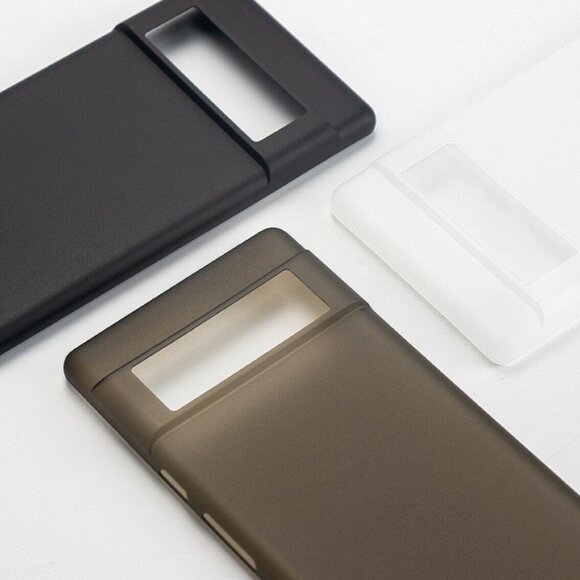 Ультратонкий чехол для Google Pixel 6 (черный) Ультратонкий чехол для Google Pixel 6 (черный)