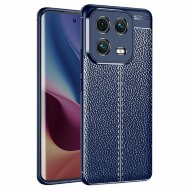 Чехол-накладка Litchi Grain для Xiaomi 13 Pro (темно-синий) Чехол-накладка Litchi Grain для Xiaomi 13 Pro (темно-синий)