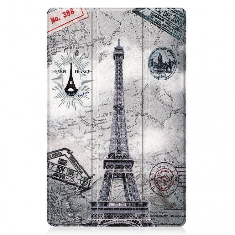 Чехол Smart Case для Lenovo Tab K10 TB-X6C6 - 10,3 дюймов (Eiffel Tower)