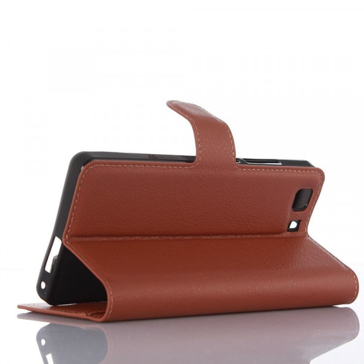 Чехол с визитницей для DOOGEE X5 / X5 Pro (коричневый)