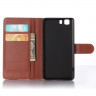 Чехол с визитницей для DOOGEE X5 / X5 Pro (коричневый)