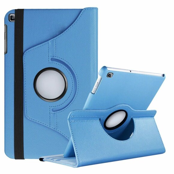Поворотный чехол для Samsung Galaxy Tab S5e SM-T720 / SM-T725 (голубой)