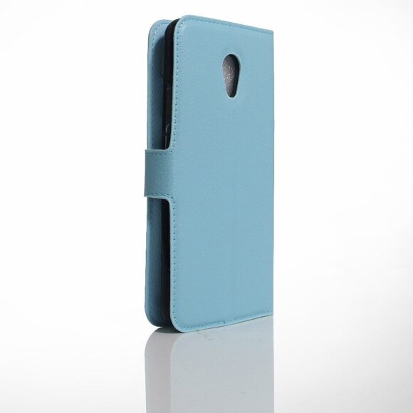 Чехол с визитницей для Meizu MX6 (голубой)
