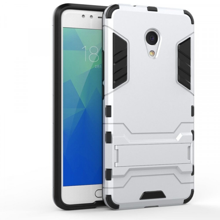 Чехол Duty Armor для Meizu M5s (серебряный)