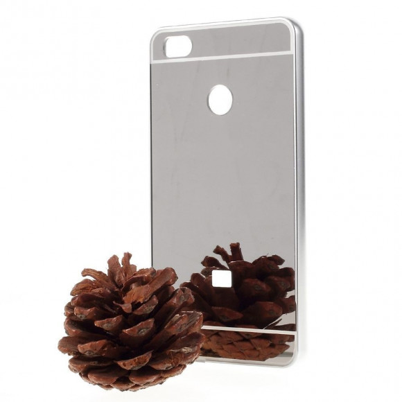 Алюминиевый бампер-чехол для Xiaomi Mi4s (серебряный)