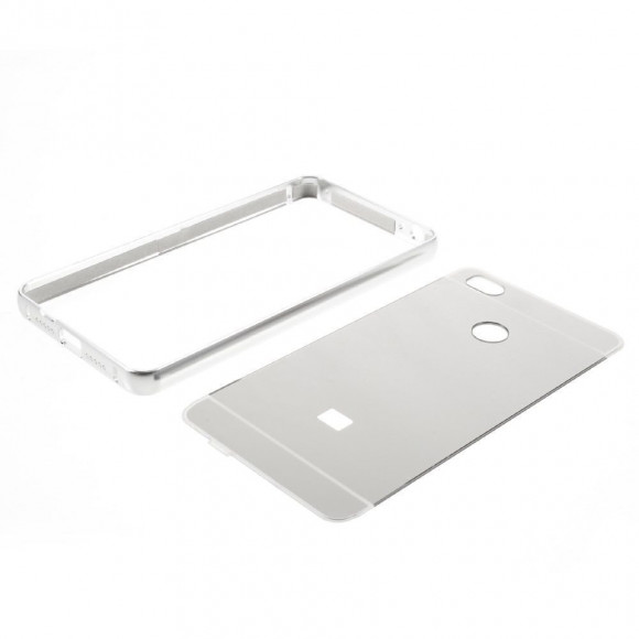 Алюминиевый бампер-чехол для Xiaomi Mi4s (серебряный)