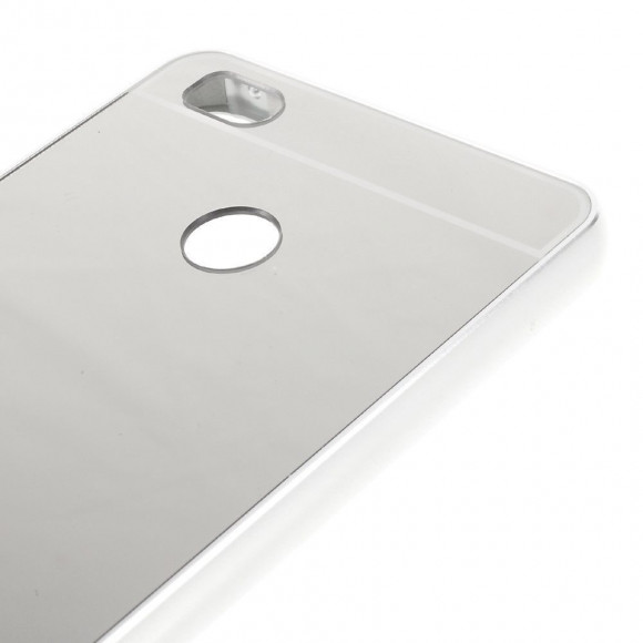 Алюминиевый бампер-чехол для Xiaomi Mi4s (серебряный)