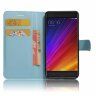 Чехол с визитницей для Xiaomi Mi5S (голубой)