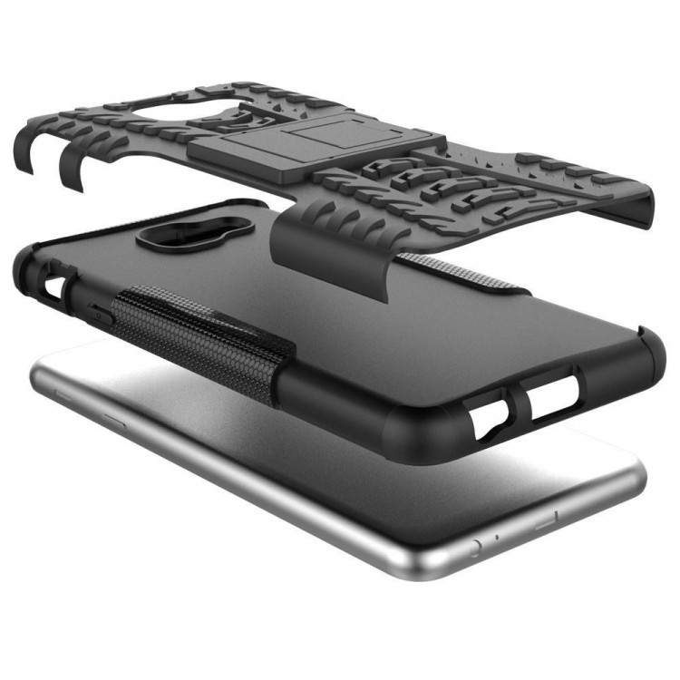 Чехол Hybrid Armor для Samsung Galaxy J7 Max (черный)