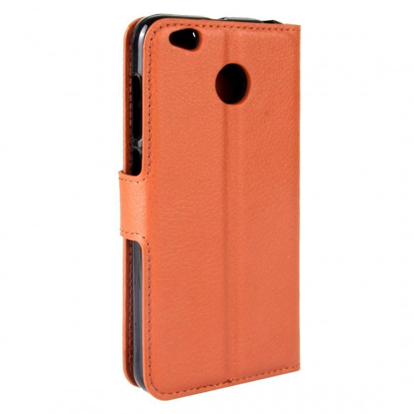 Чехол с визитницей для Xiaomi Redmi 4X (коричневый)