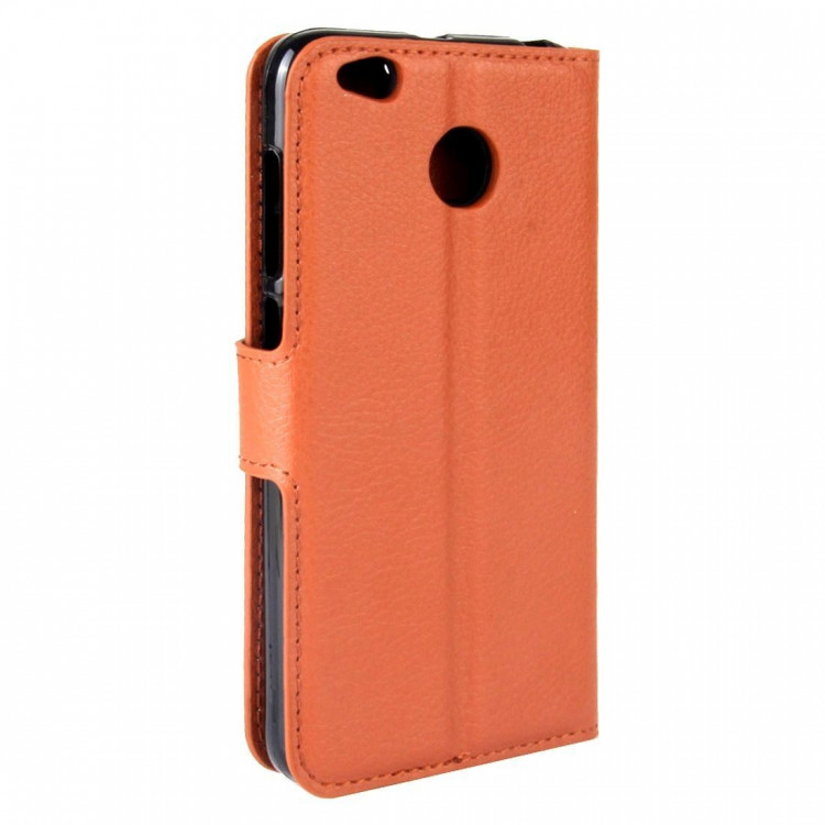 Чехол с визитницей для Xiaomi Redmi 4X (коричневый)