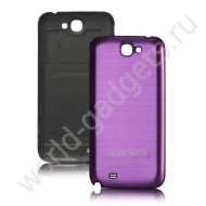 Металлическая задняя крышка для Samsung Galaxy Note 2 / N7100 (фиолетовая)